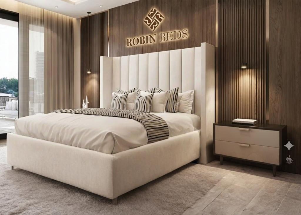 Wingback Beds UK | Luxury Upholstered Wingback Bed Frames