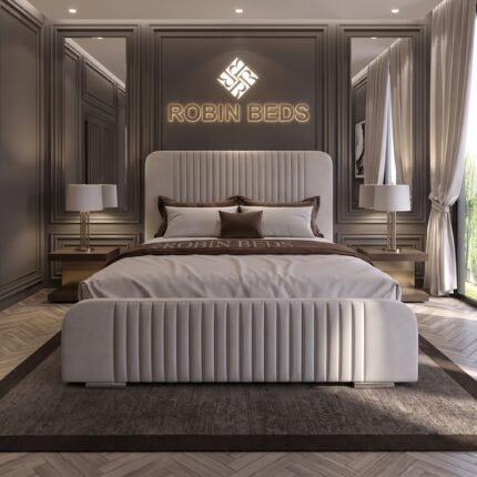 Narai Crave Panel Bed Frame (Optional Ottoman Storage)