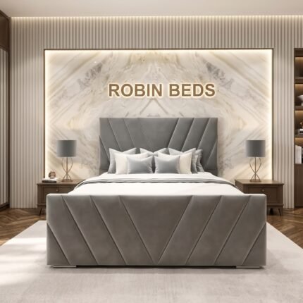 luxury Sunrise bed frame (optional ottoman storage)